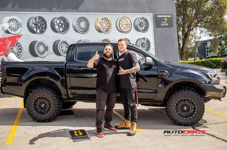 FORD RANGER HOLESHOT XD SATIN BLACK